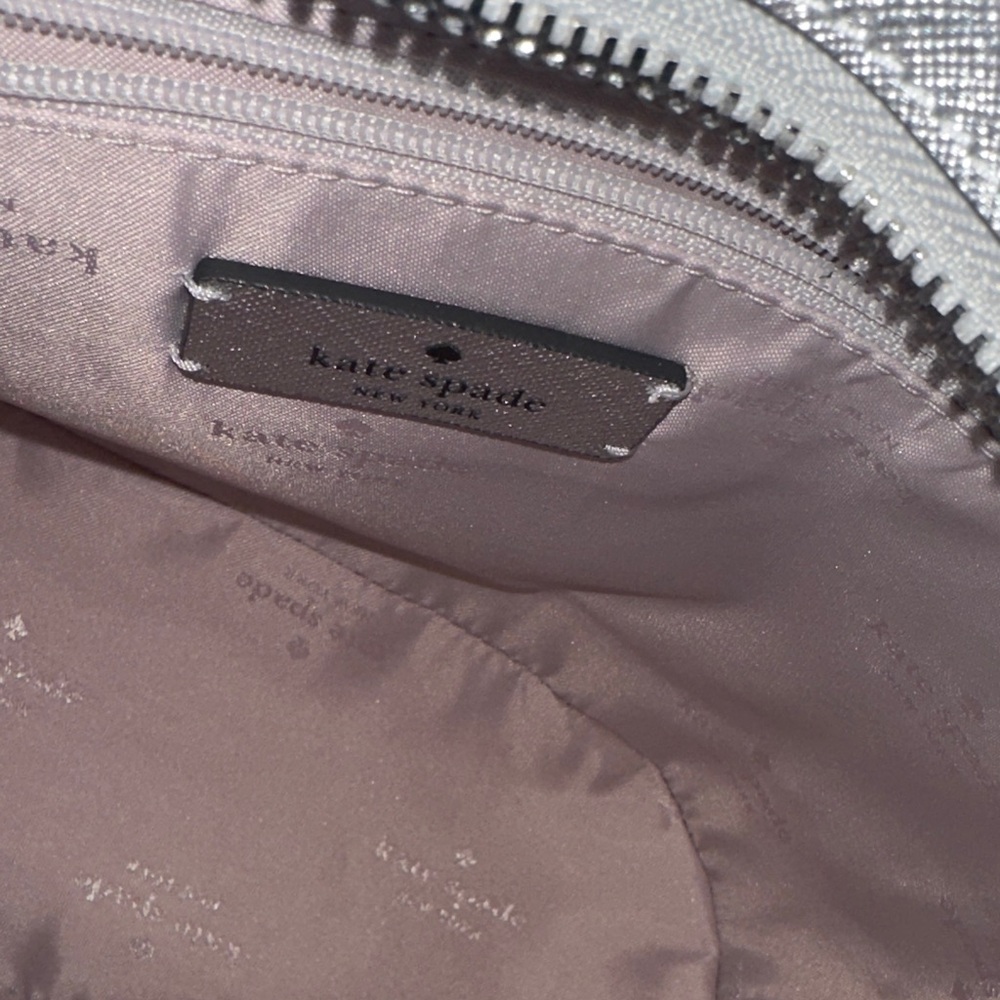 Kate Spade Sparkling Silver Tote - Picture 4 of 5